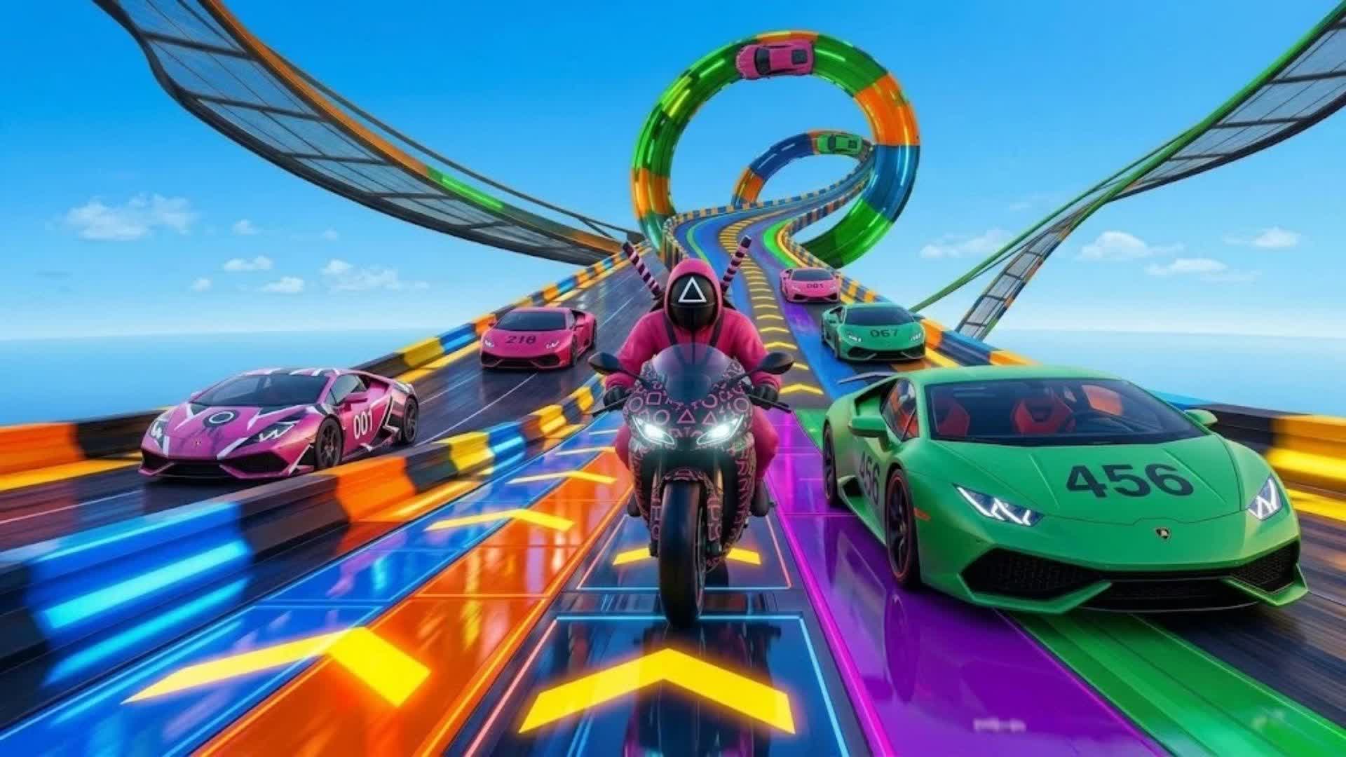 SUPER ROAD BATTLE 2.0 — Fortnite Creative map