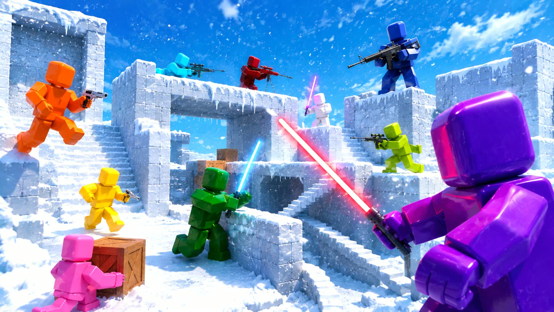 STAR WARS SNOW WAR — Fortnite Creative map