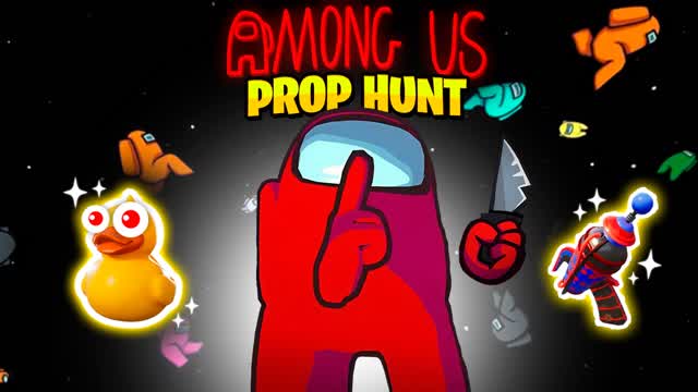 THE AMONG US PROP HUNT — Fortnite Creative map