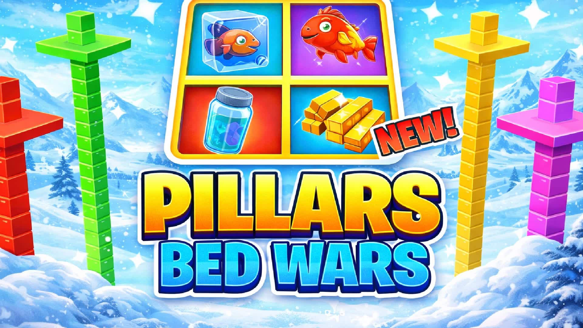 NEW THE PILLARS BED WARS — Fortnite Creative map