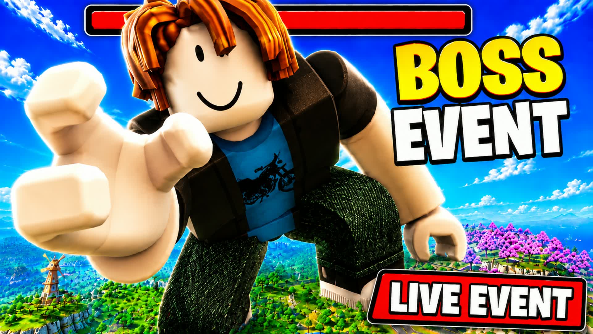 BACON BLOX BOSS FIGHT EVENT - SURVIVAL — Fortnite Creative map