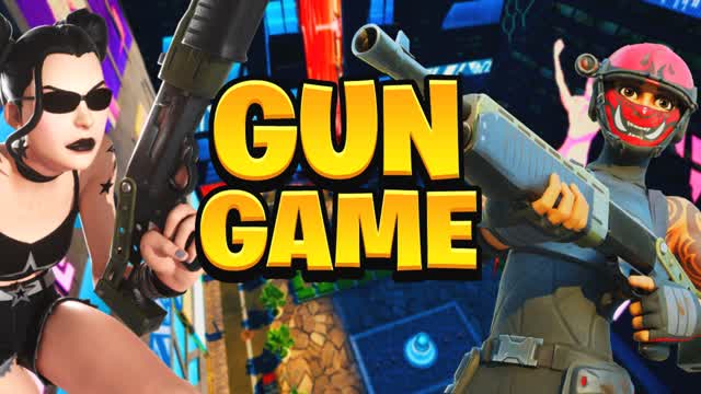 Gun Game — Fortnite Creative map cover art