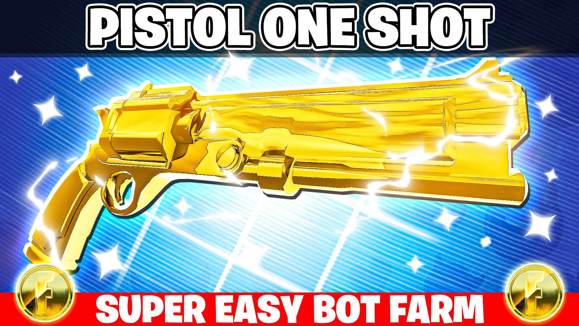 🎯PISTOL ONE SHOT⭐️ARENA — Fortnite Creative map