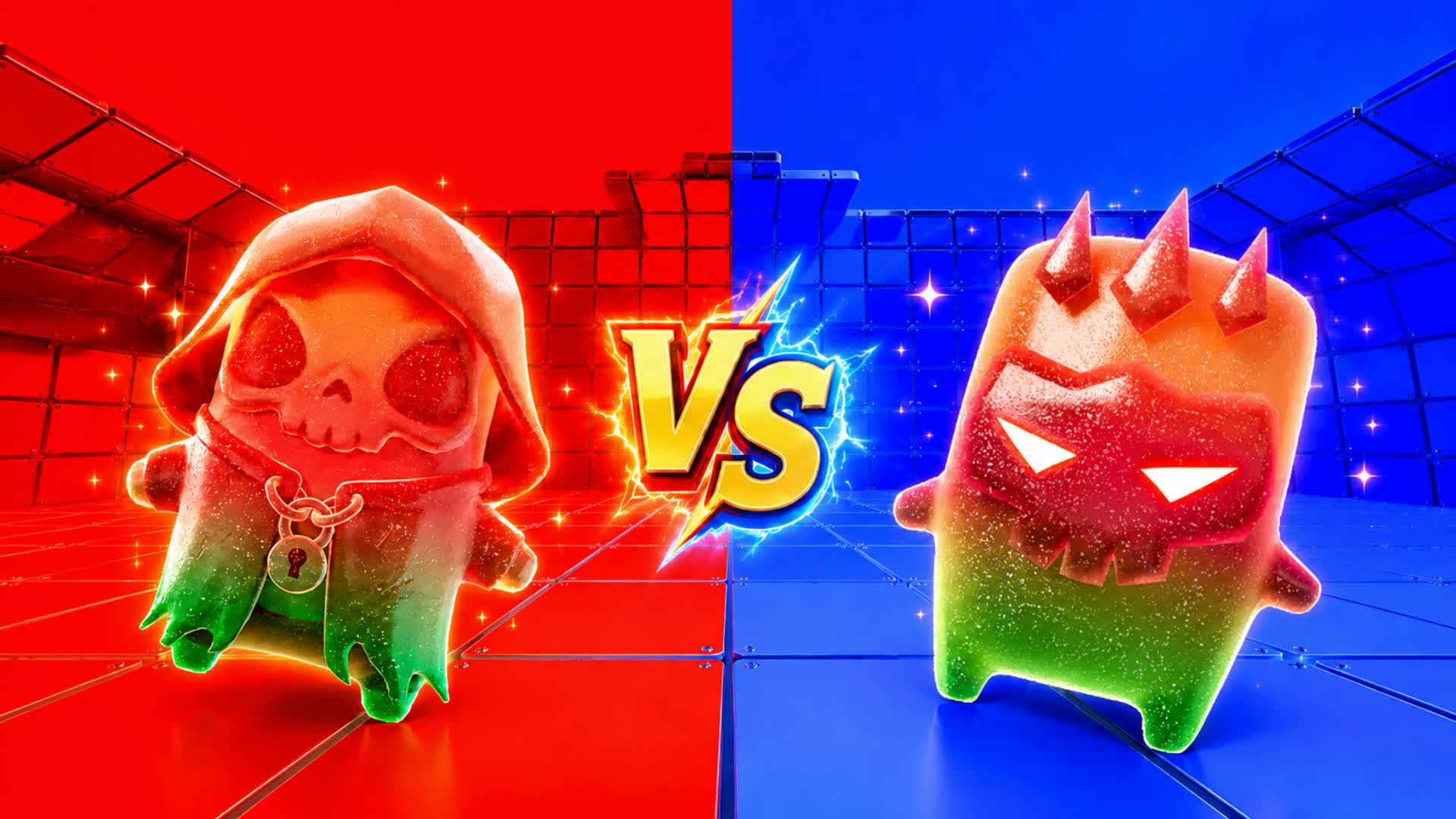 red vs blue hi🔴🔵 — Fortnite Creative map