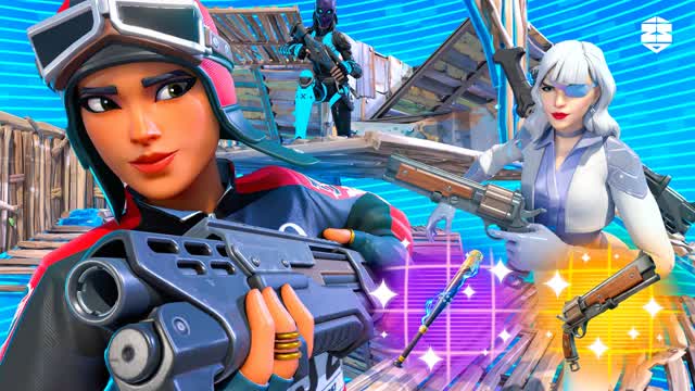 ZNN 32 Player Zone Wars 💙 — Fortnite Creative map cover art