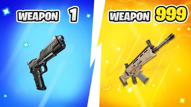 WINTER GUN GAME — Fortnite Creative map cover art