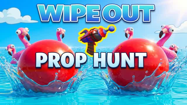 WIPE OUT PROP HUNT ESCONDITE CACHE CACHE — Fortnite Creative map