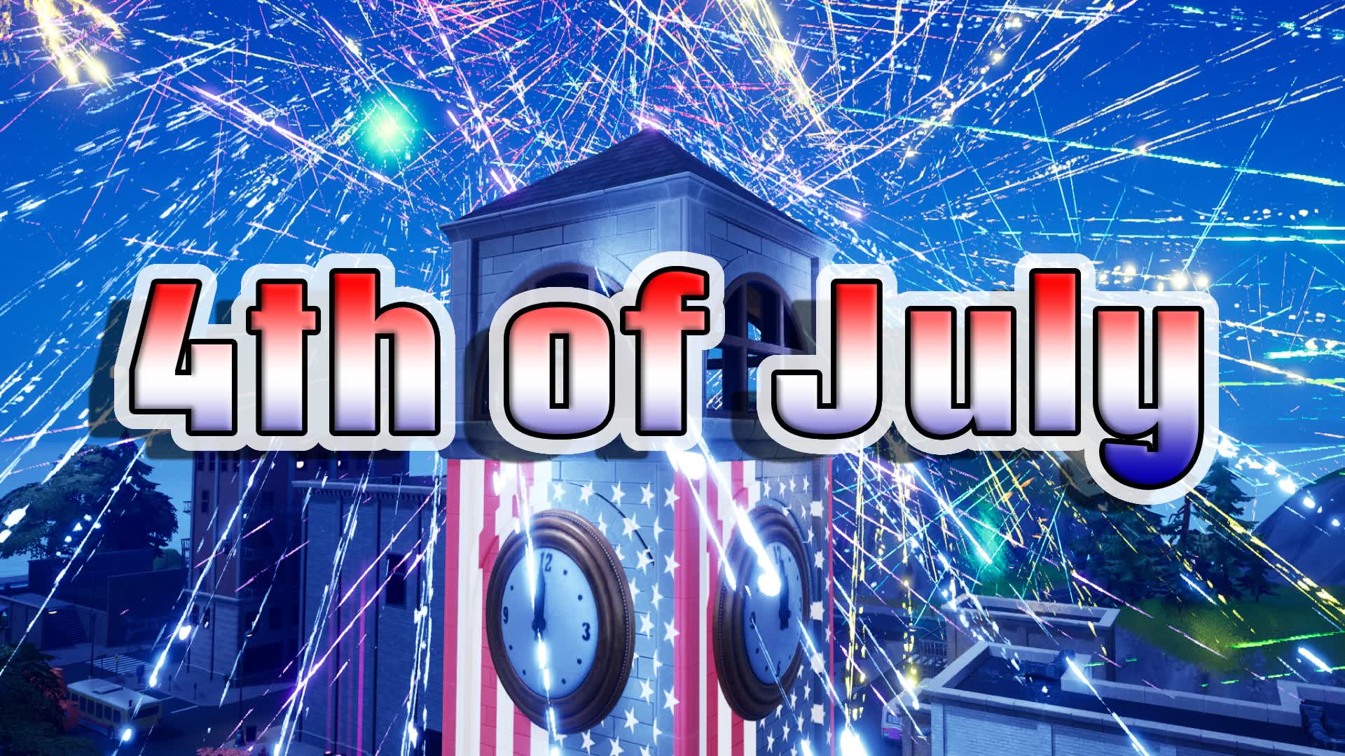 Fourth of July Zone Wars - 4th of July — Fortnite Creative map