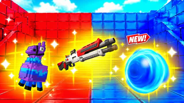RED VS BLUE DASH FLIGHT 🔴🔵 — Fortnite Creative map