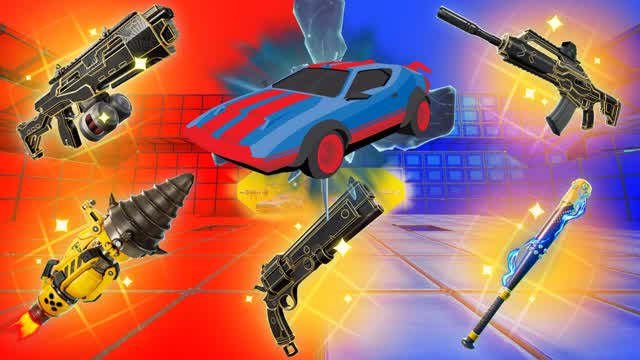 vermelho vs azul RED 2X2 — Fortnite Creative map