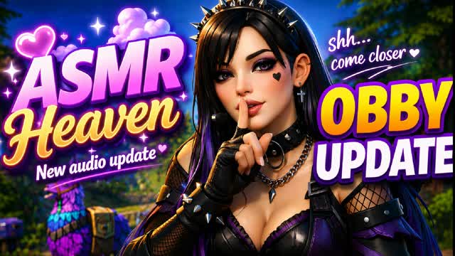 ASMR Heaven [OBBY UPDATE] — Fortnite Creative map cover art