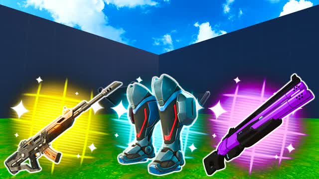 ??????? - All Guns & Vehicles — Fortnite Creative map