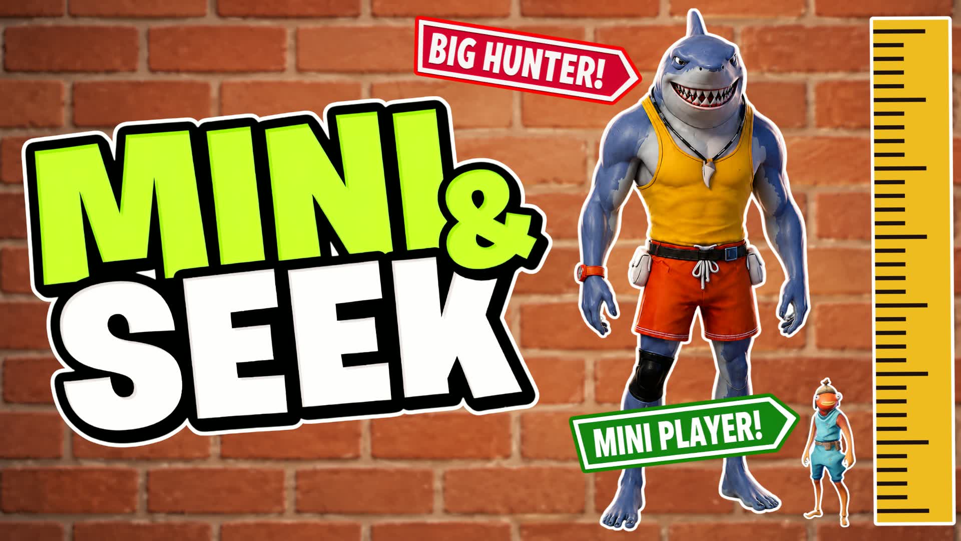 MINI HIDE AND SEEK — Fortnite Creative map