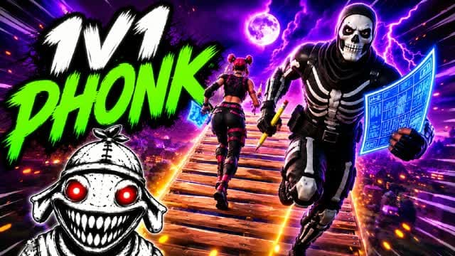 1V1 Phonk 💀 — Fortnite Creative map