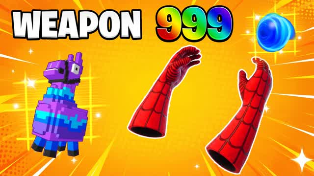 RAW GUN GAME SPIDER-MAN🎯 — Fortnite Creative map