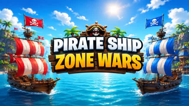 PIRATE SHIP ZONE WARS — Fortnite Creative map