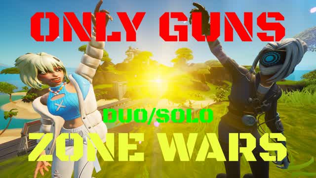 ONLY GUNS ZONE WARS — Fortnite Creative map