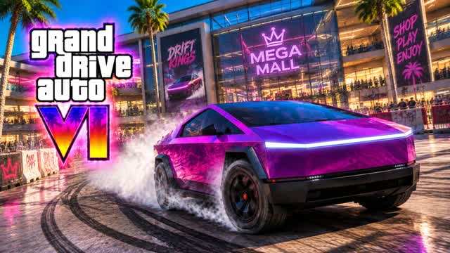 GDA 6 VI🌴PORTLAND RACING VI — Fortnite Creative map