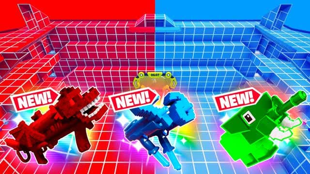 RVB RED VS BLUE 01 — Fortnite Creative map cover art