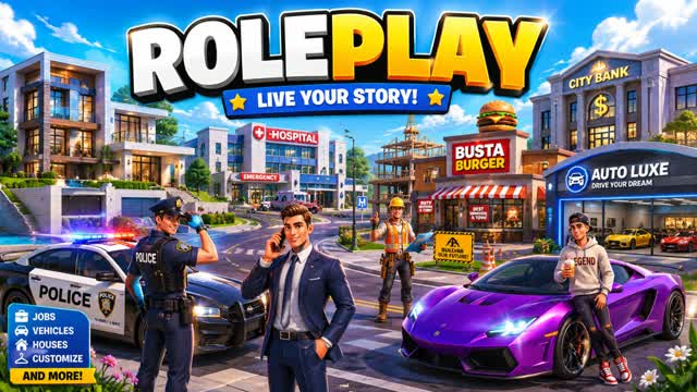 🏙️SUPER CITY ROLEPLAY — Fortnite Creative map