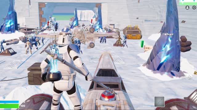 defend the rebel base — Fortnite Creative map