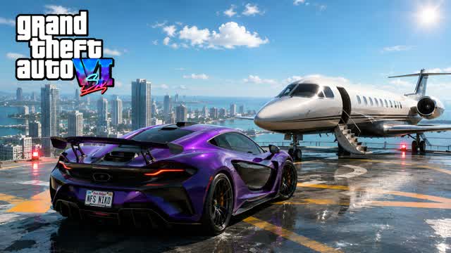 GRAND THEFT AUTO VI GTA6🌴 456g — Fortnite Creative map cover art
