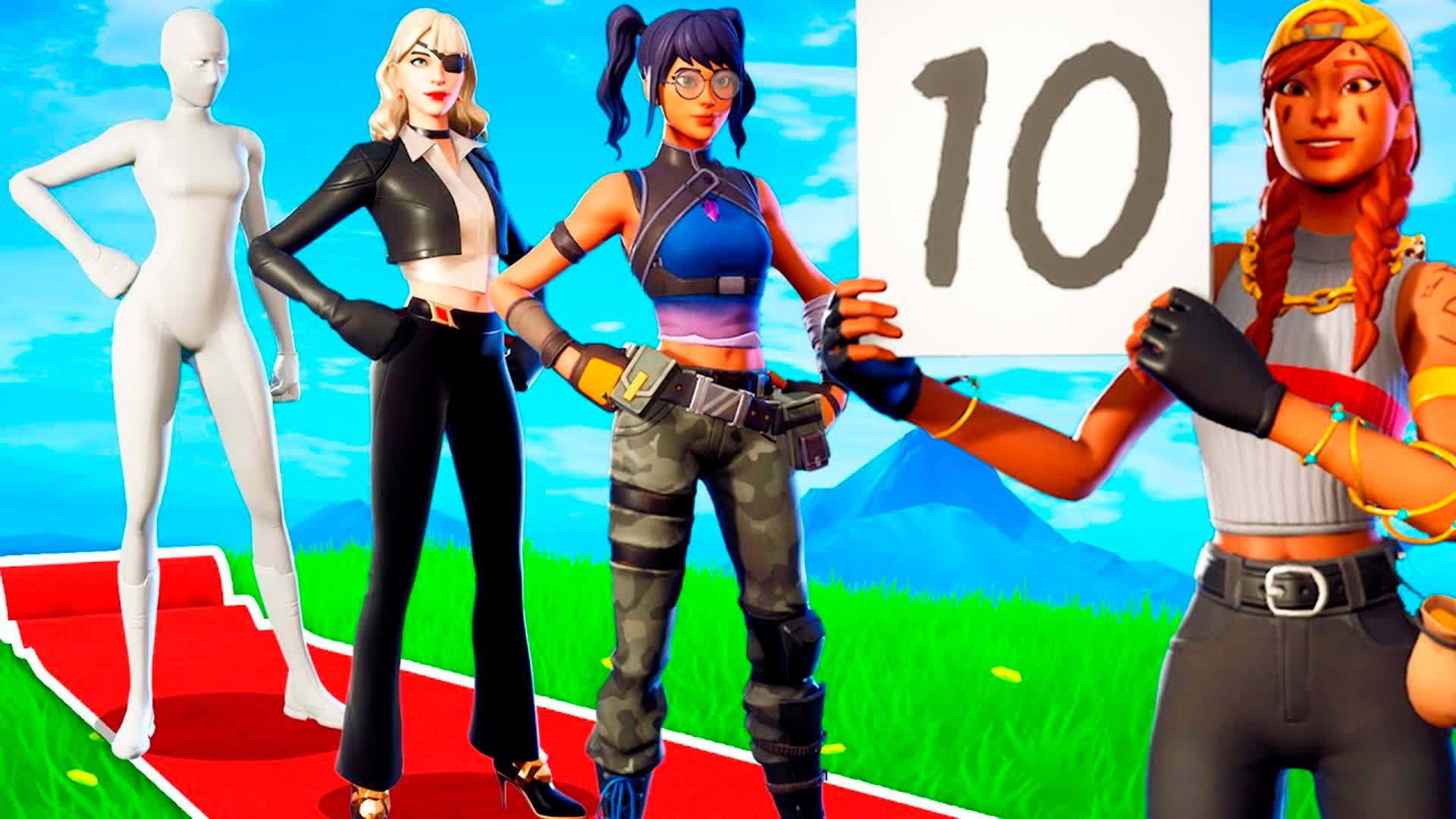 Fashion Show Drakone — Fortnite Creative map