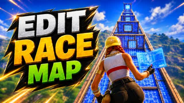 EDIT RACE MAP - WHO'S THE BEST? — Fortnite Creative map cover art