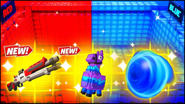 RED VS BLUE FIELD SCOPE 🔴🔵 — Fortnite Creative map