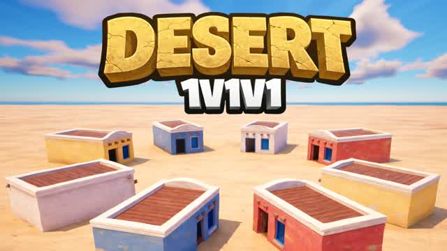 Desert 1V1V1 Zone Wars 🌵 — Fortnite Creative map