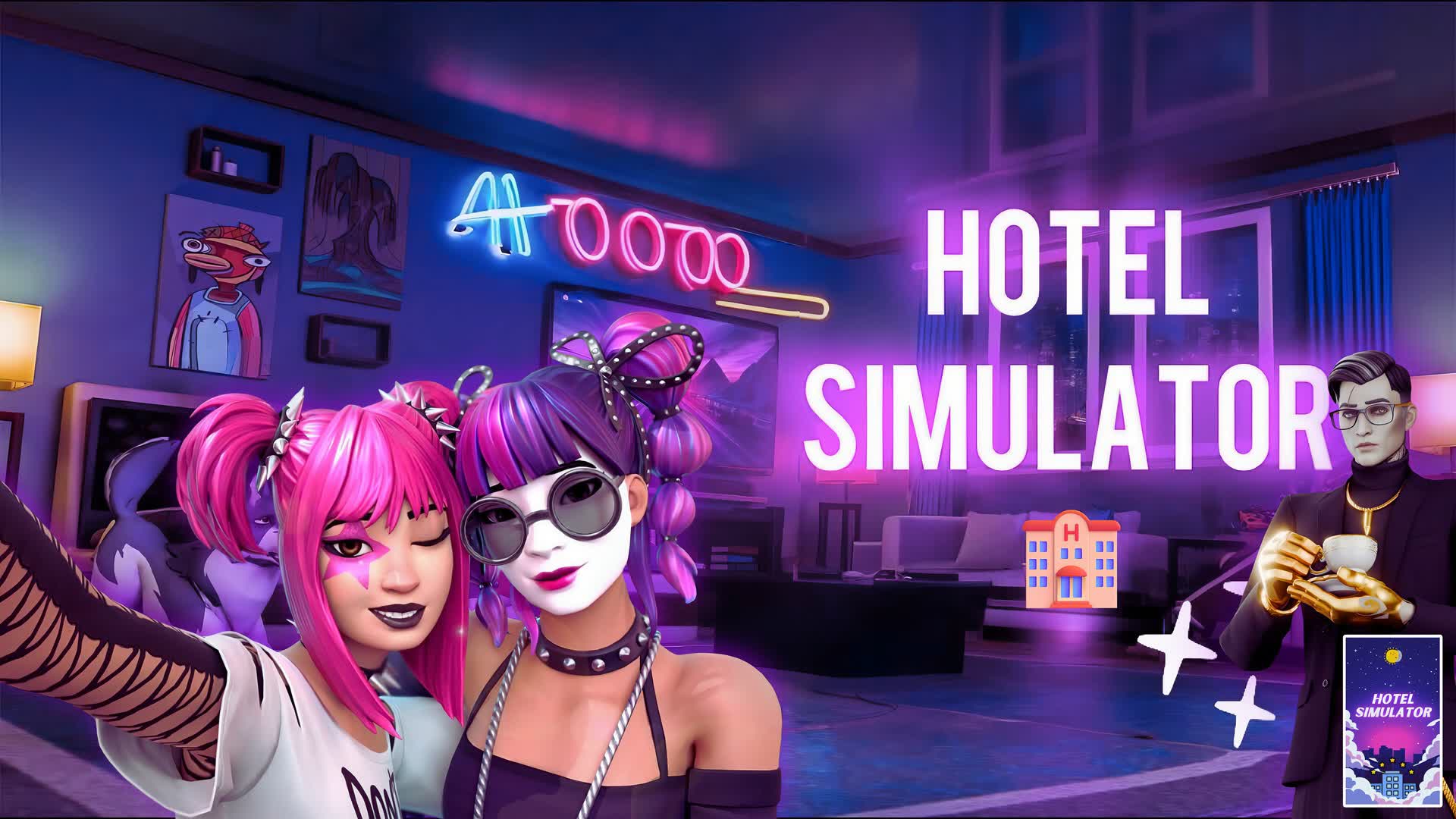 Vibe Party 🏨 — Fortnite Creative map