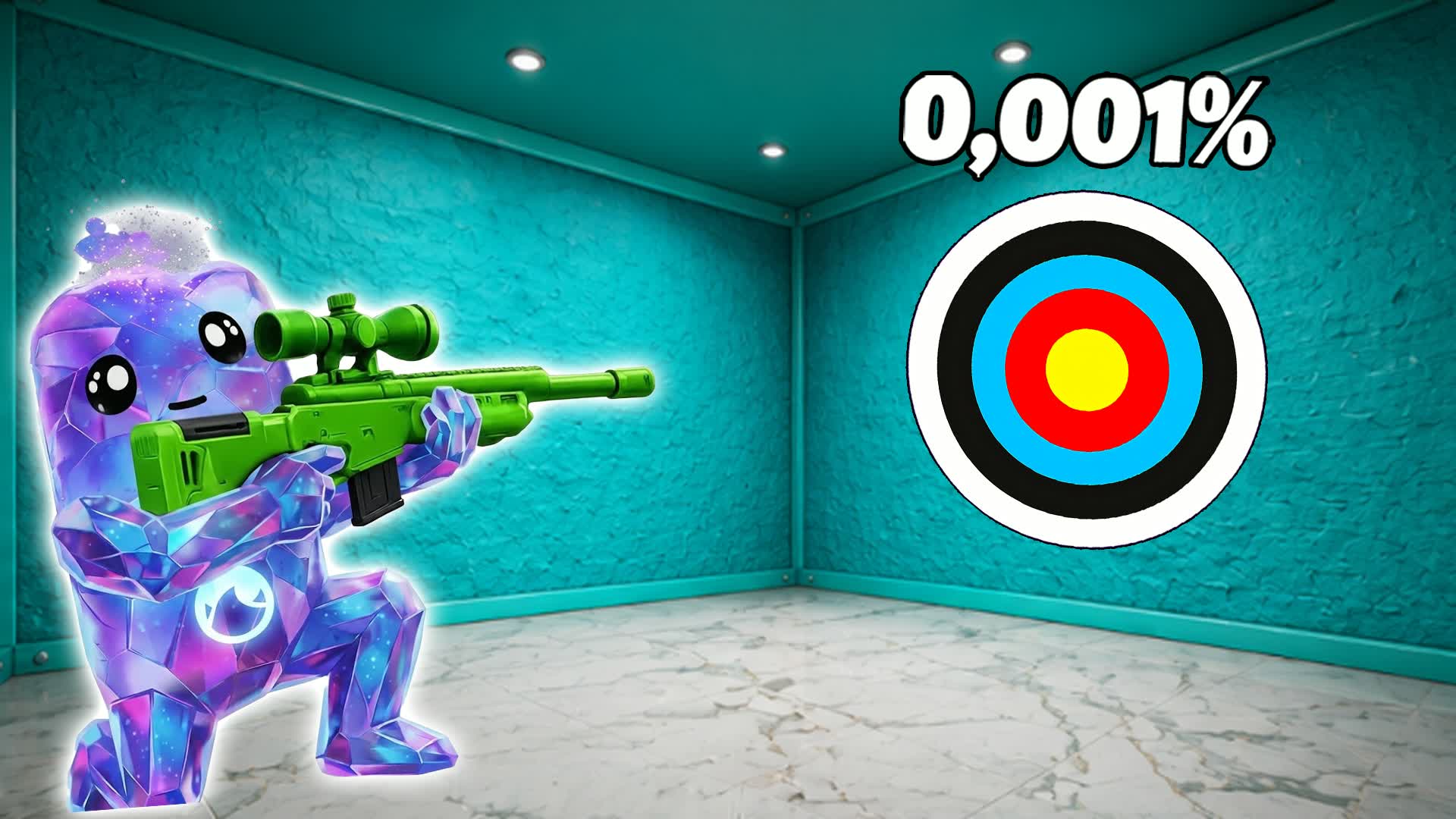HARD TRICKSHOT PARKOUR DIFFICULT — Fortnite Creative map