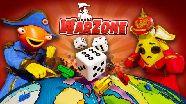 WARZONE 🌍 BOARD GAME MINIGAME GUESS — Fortnite Creative map