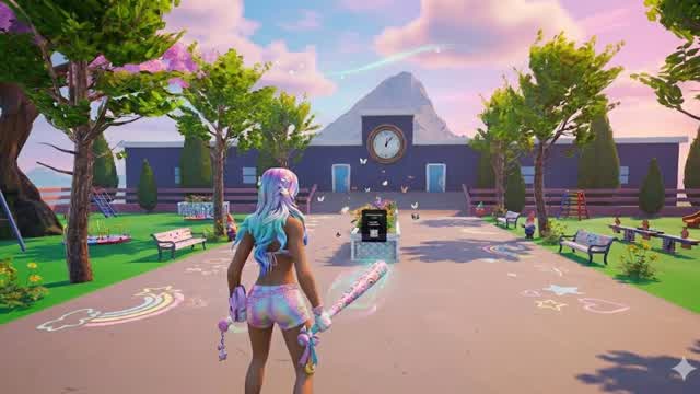 Escape the school — Fortnite Creative map cover art