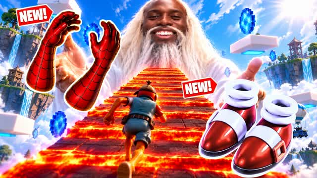 GUN GAME AMK LA PEACE SUUUUI — Fortnite Creative map
