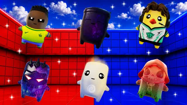RED VS BLUE 🔴🔵 RADIANT RARE! — Fortnite Creative map