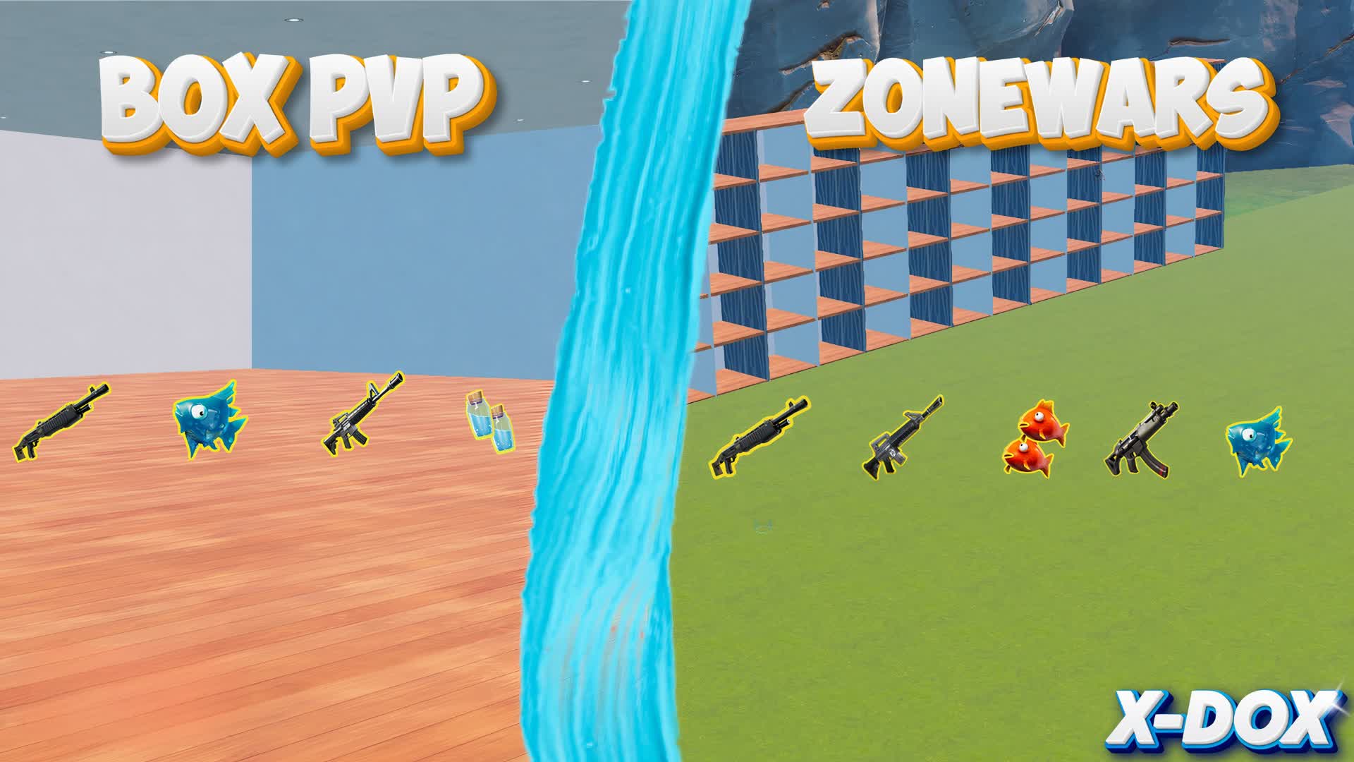 ZONEWARS & BOX FIGHT  || DOX — Fortnite Creative map