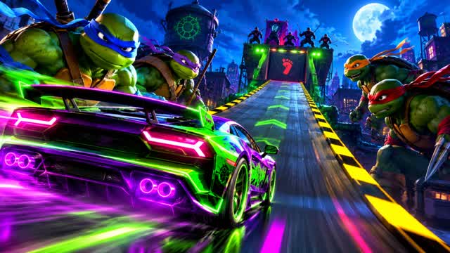 Racing Mania - Car Game — Fortnite Creative map