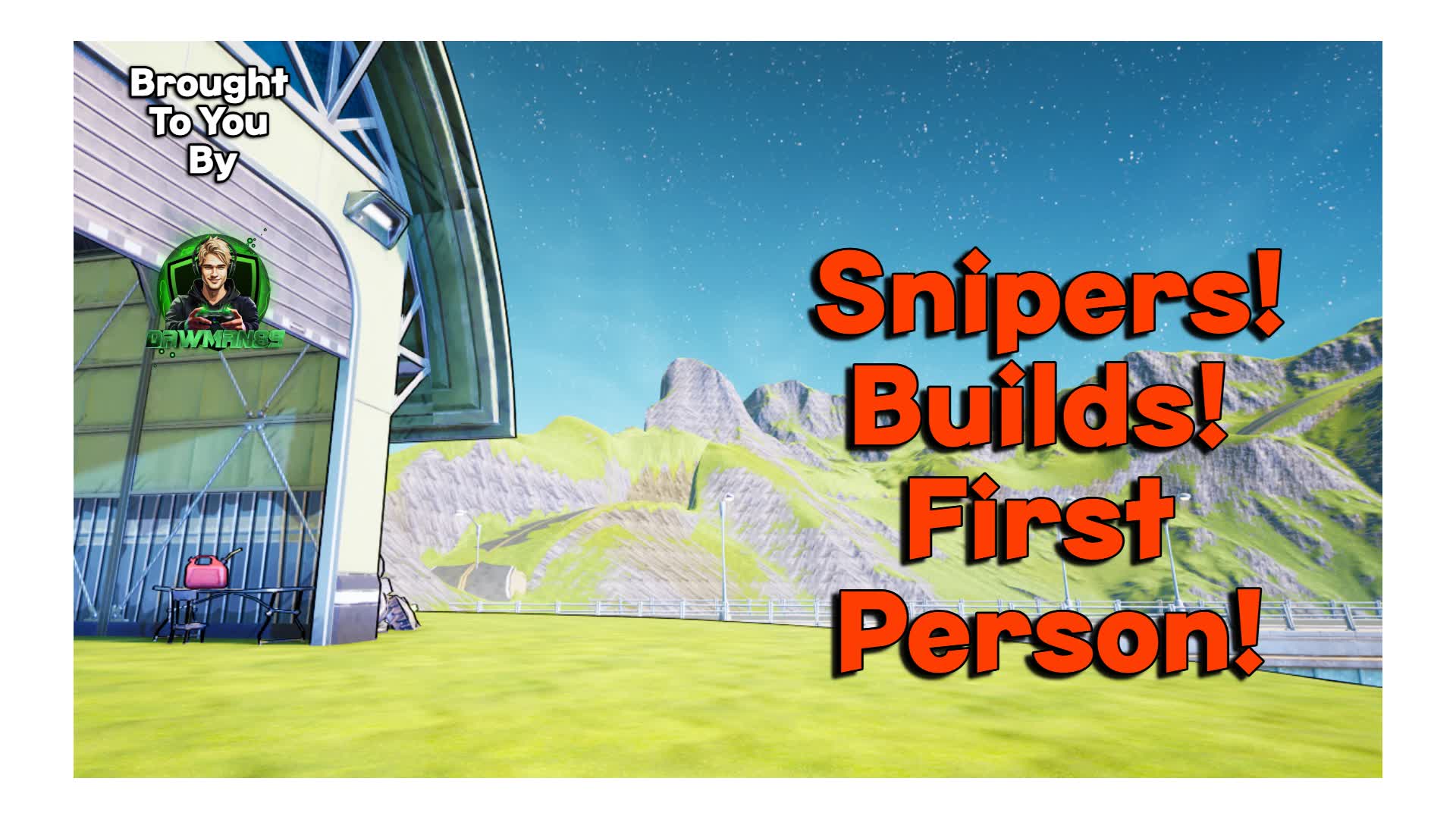 FPS Open World Sniper — Fortnite Creative map