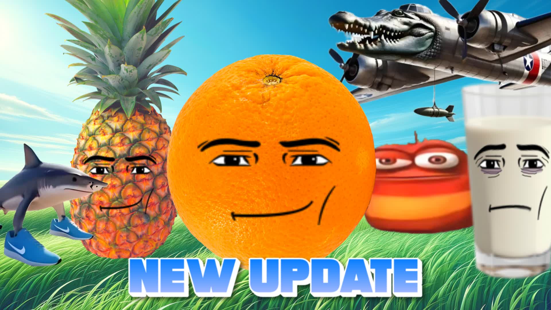 🍇Fruit Gun Game 🍊 | NEW UPDATE — Fortnite Creative map
