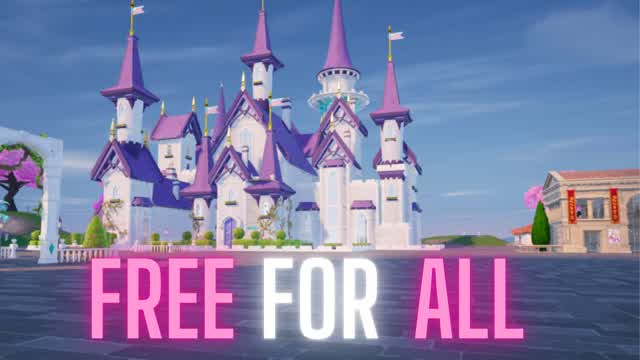 Zero Build Free For All — Fortnite Creative map cover art