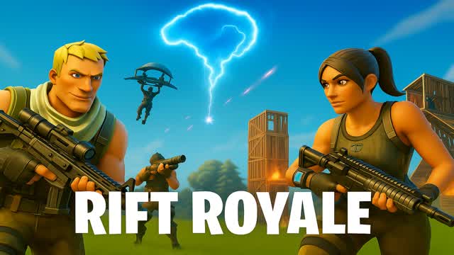 Rift royale Free for all — Fortnite Creative map cover art