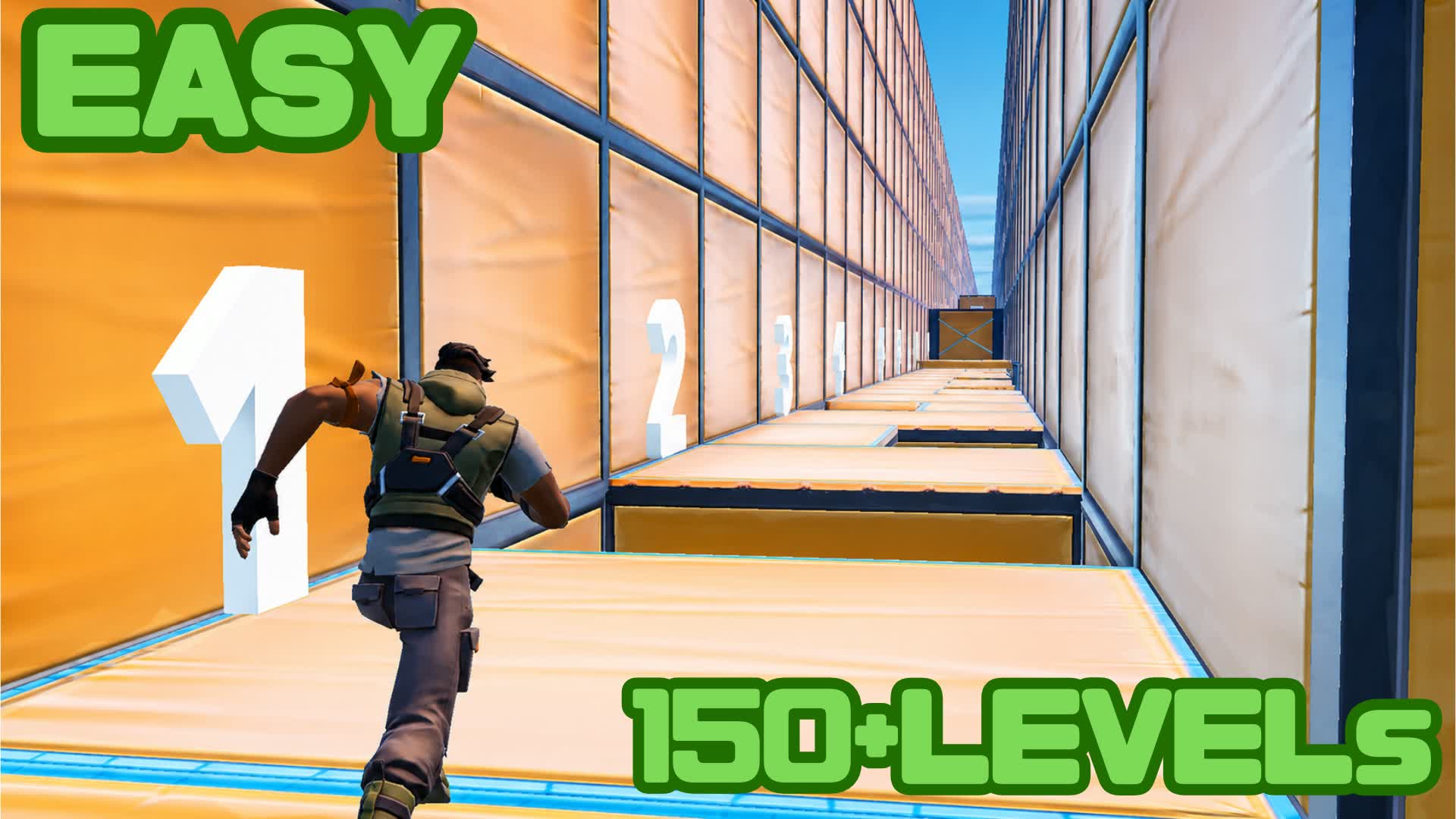 easydeathrun+150 — Fortnite Creative map