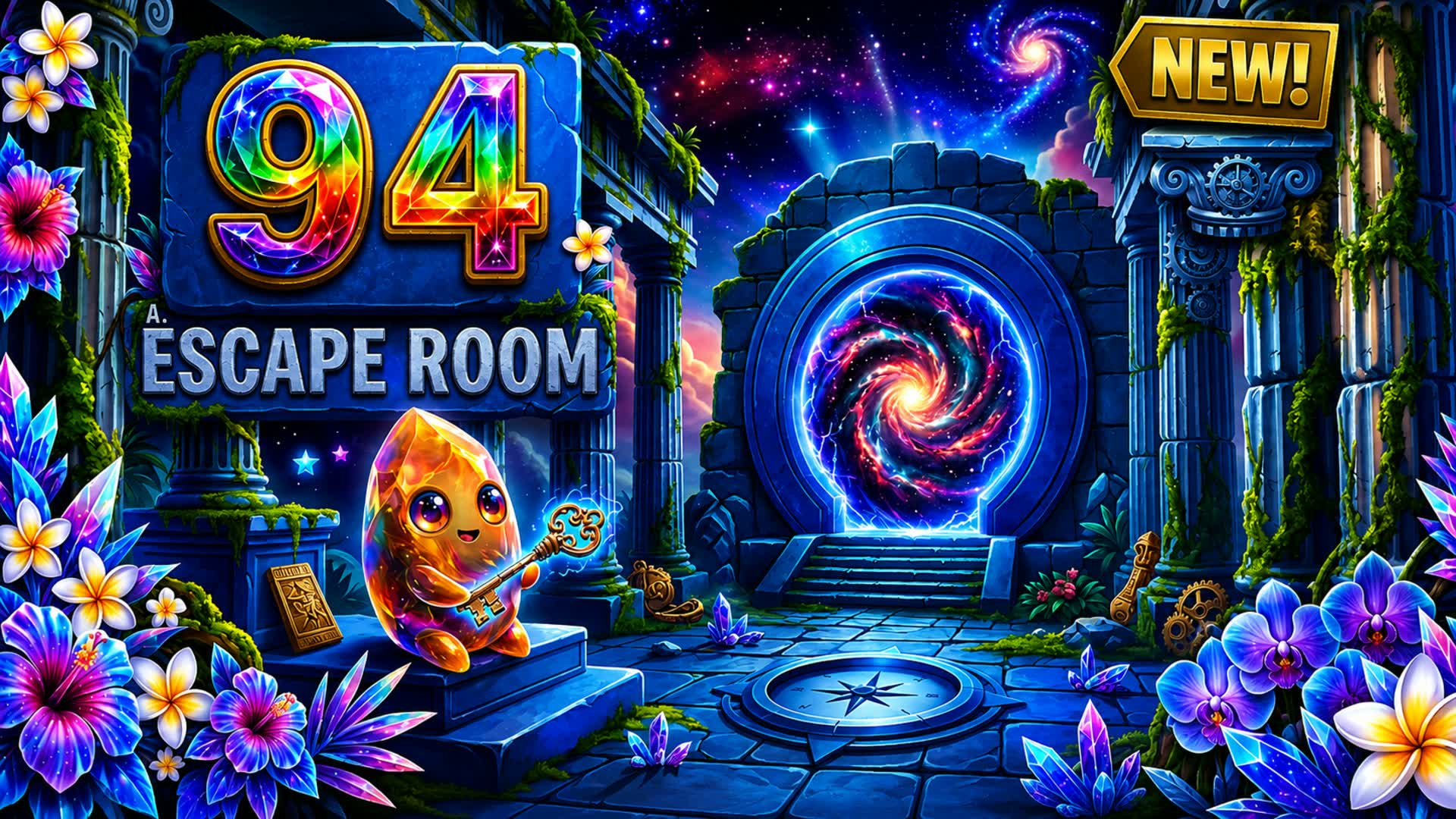 ☀️94 ESCAPE ROOM☀️ — Fortnite Creative map