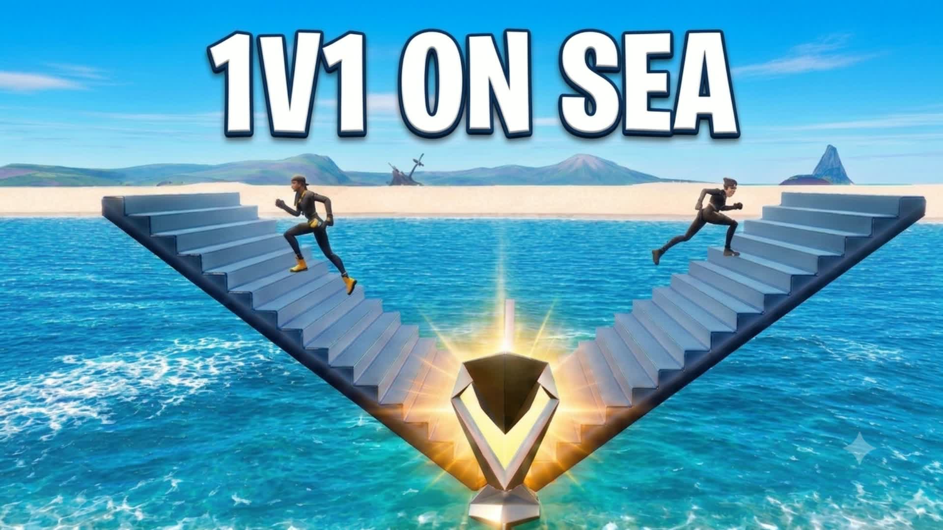 1V1 ON SEA — Fortnite Creative map