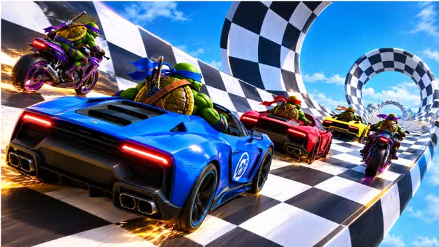 SUPER ROAD BATTLE — Fortnite Creative map