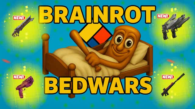 BRAINROT BEDWARS — Fortnite Creative map