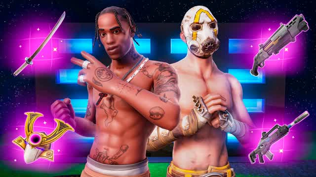 🔥 Duo 🔥 Zone Wars (32 Players) — Fortnite Creative map cover art