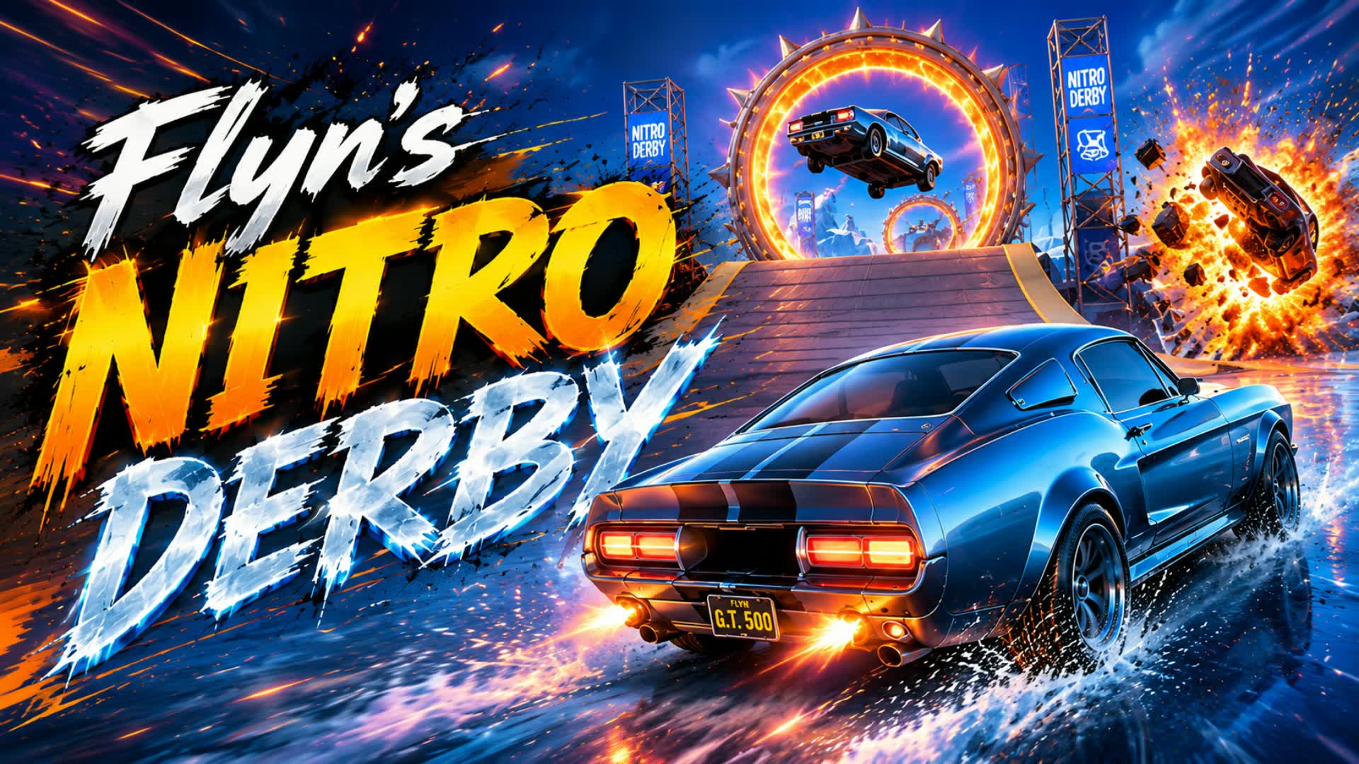 Flyn's Nitro Derby — Fortnite Creative map