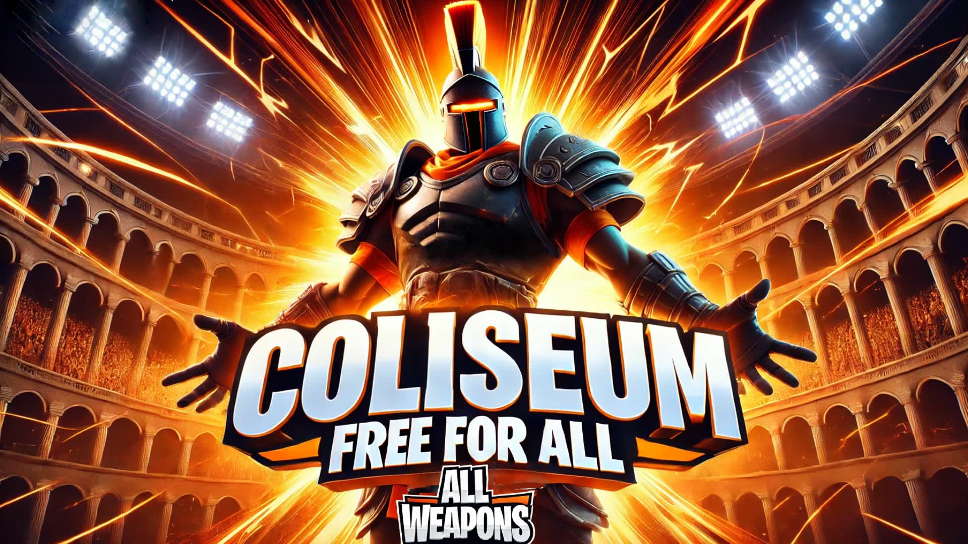 FREE FOR ALL - ALL WEAPONS — Fortnite Creative map